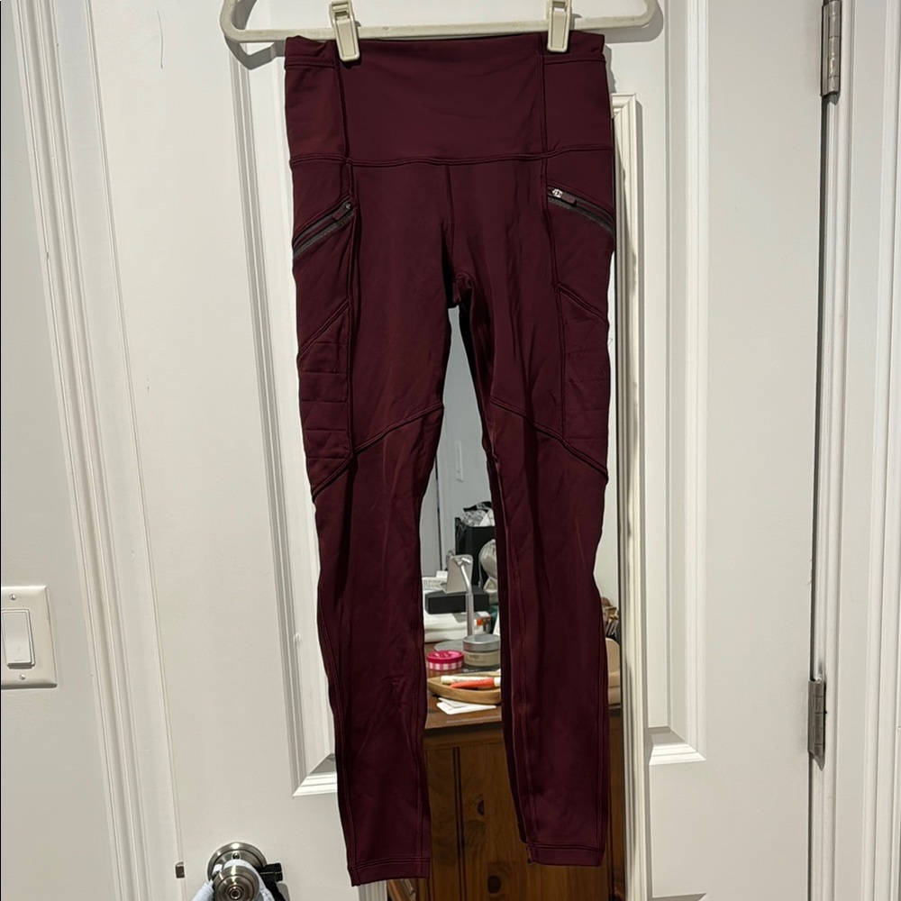 Lululemon fleece lined high waisted leggings
